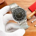 Vacheron Constantin Overseas Replica Black Dial Stainless Steel Watch 41MM